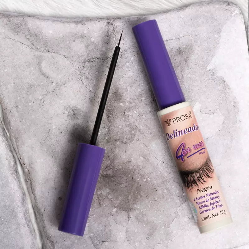 DELINEADOR NEGRO 4 EN 1 PINCEL