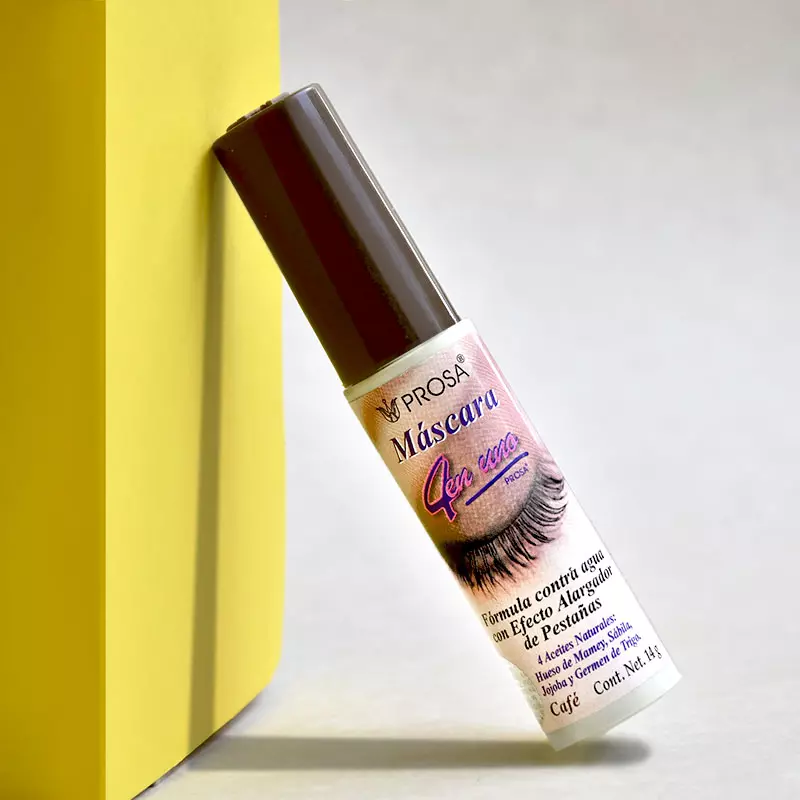 MASCARA CLASICA 4 EN 1 CAFE PROSA