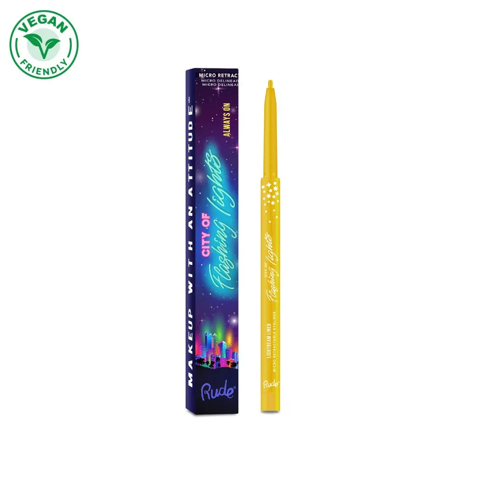 CITY OF FLASHING LIGHTS ALWAYS ON