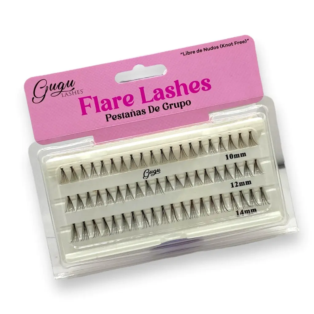 GUGU FLARE LASHES MIX 10MM 12MM 14MM