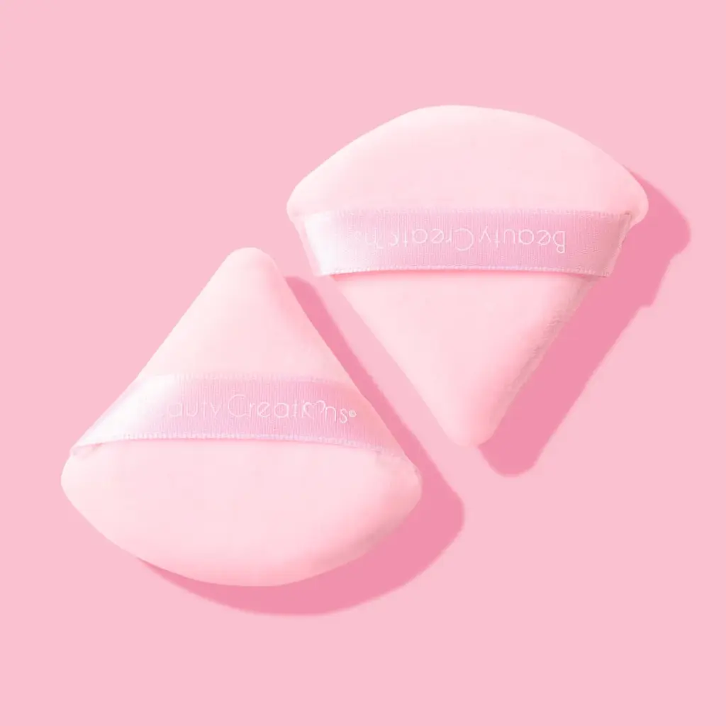 PUFF PUFF SET TRIANGLE PINK